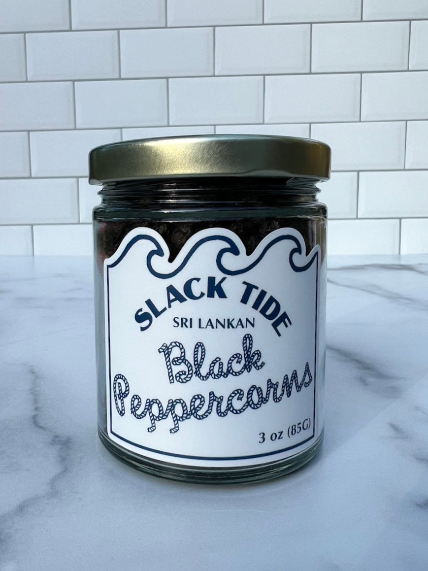 Lighthouse Pepper Mill and Peppercorns - Slack Tide Sea Salt