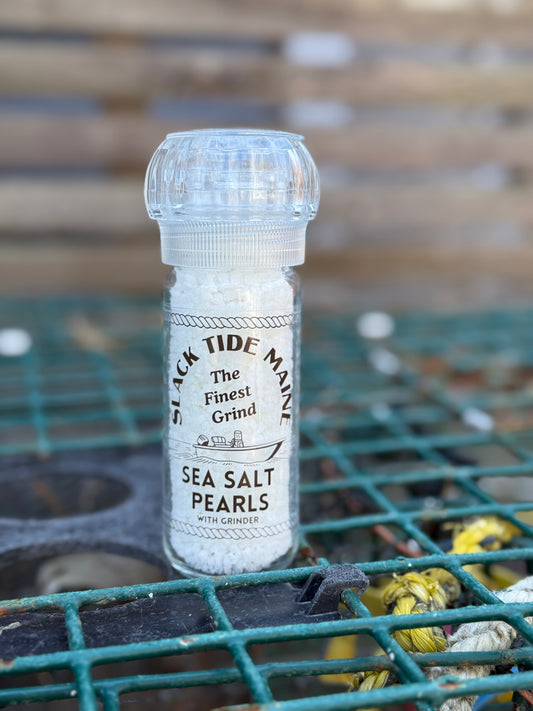 Maine Sea Salt Grinder “The Finest Grind” - Slack Tide Sea Salt