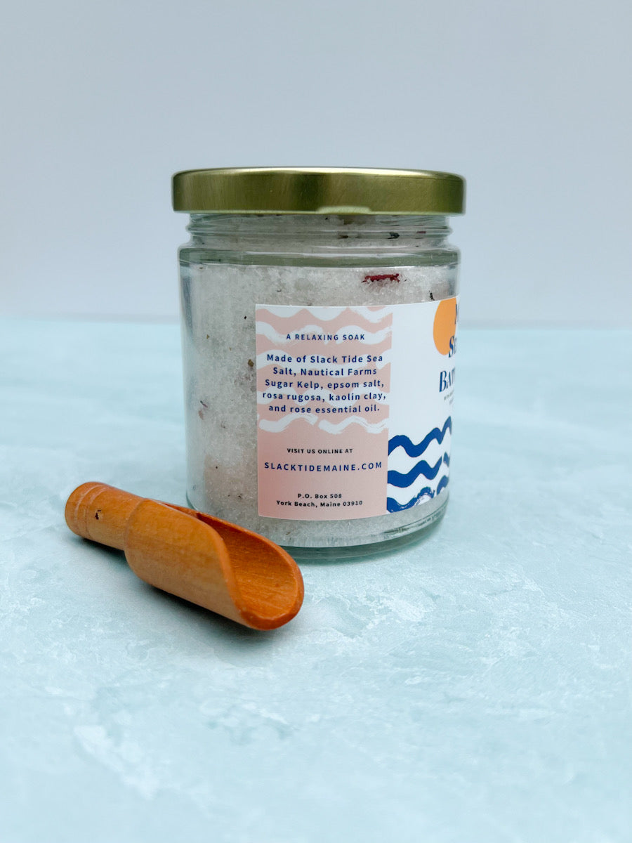 Slack Tide Maine Seaside Bath Soak - Slack Tide Sea Salt