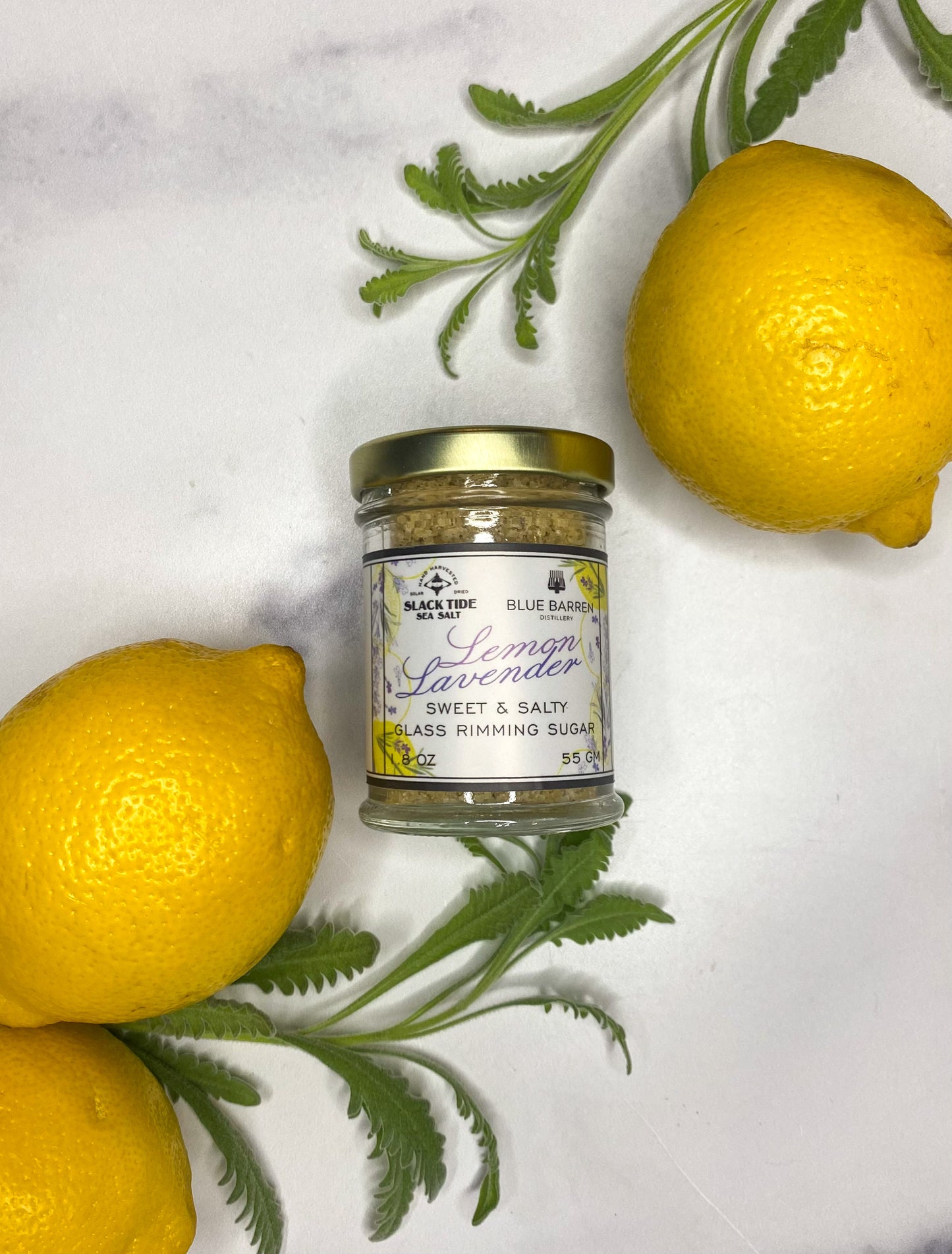 Lemon Lavender Rimming Sugar Sweet and Salty