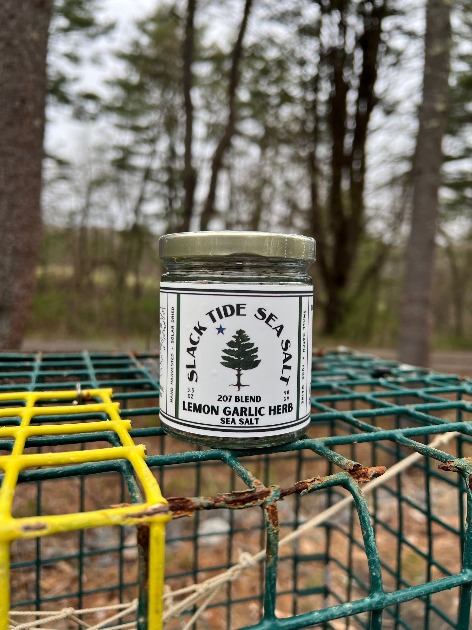 207 Blend Lemon Rosemary Sea Salt - Slack Tide Sea Salt