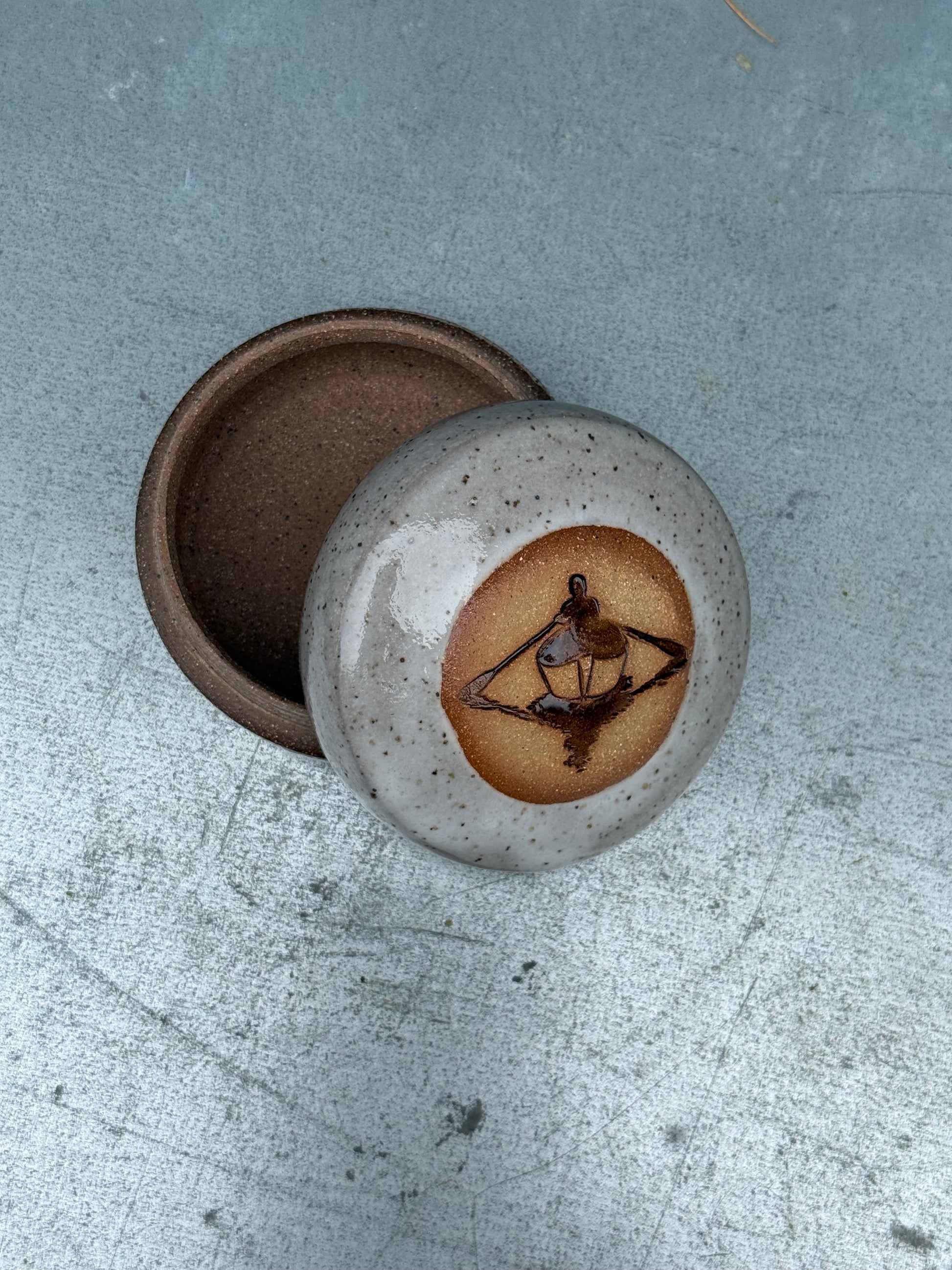 Ceramic Salt Cellar - Slack Tide Sea Salt