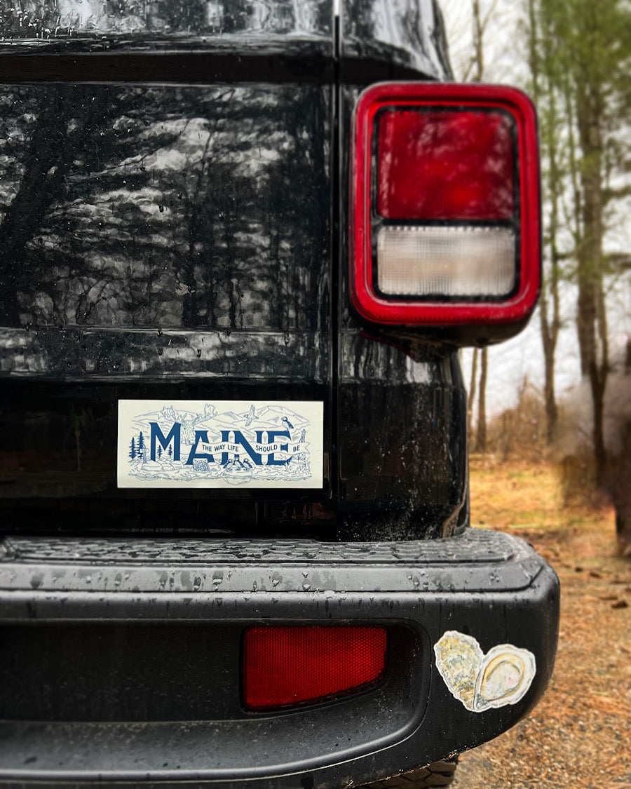 The Way Life Should Be Sticker - Slack Tide Sea Salt