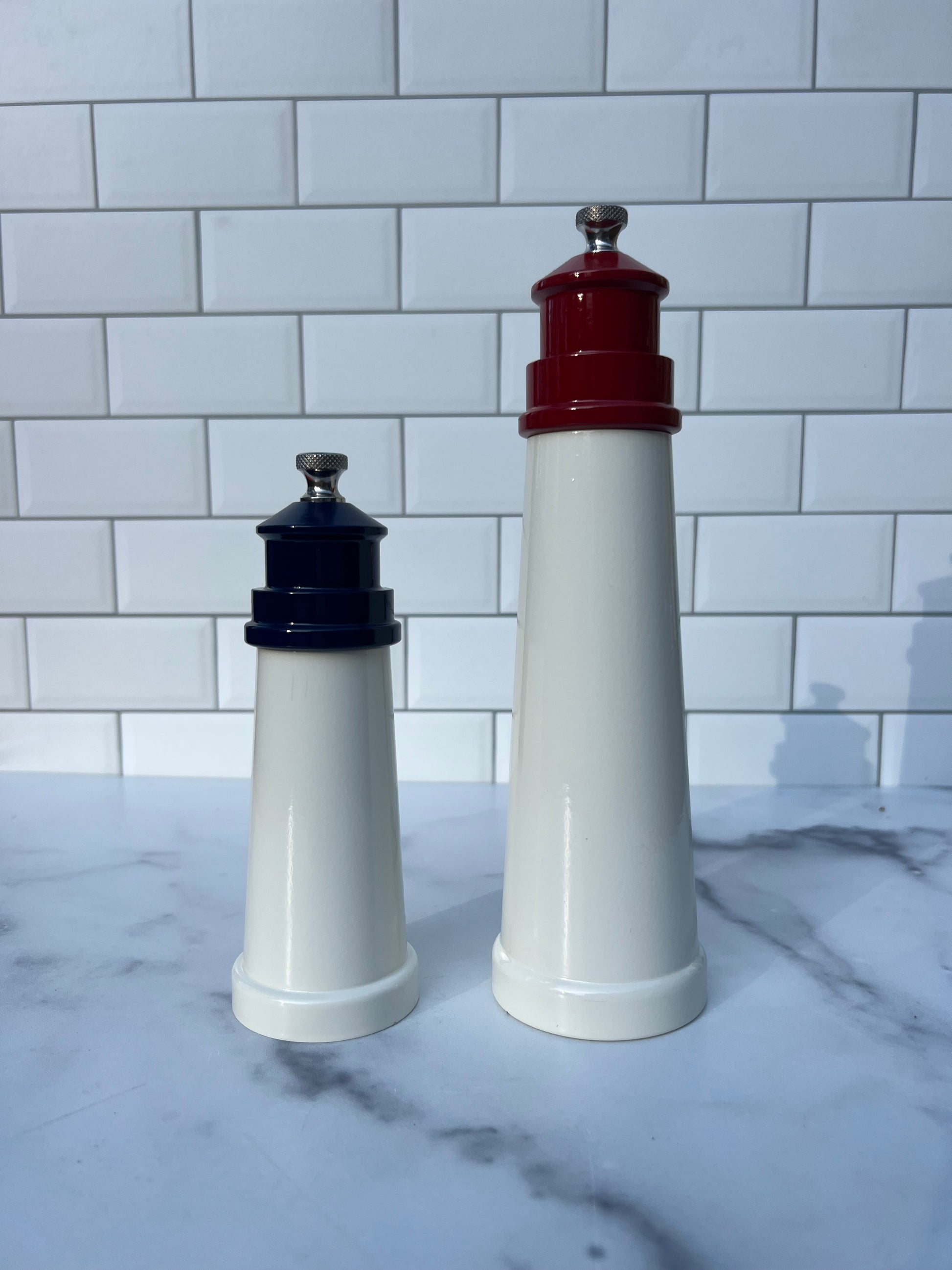 Lighthouse Pepper Mill and Peppercorns - Slack Tide Sea Salt