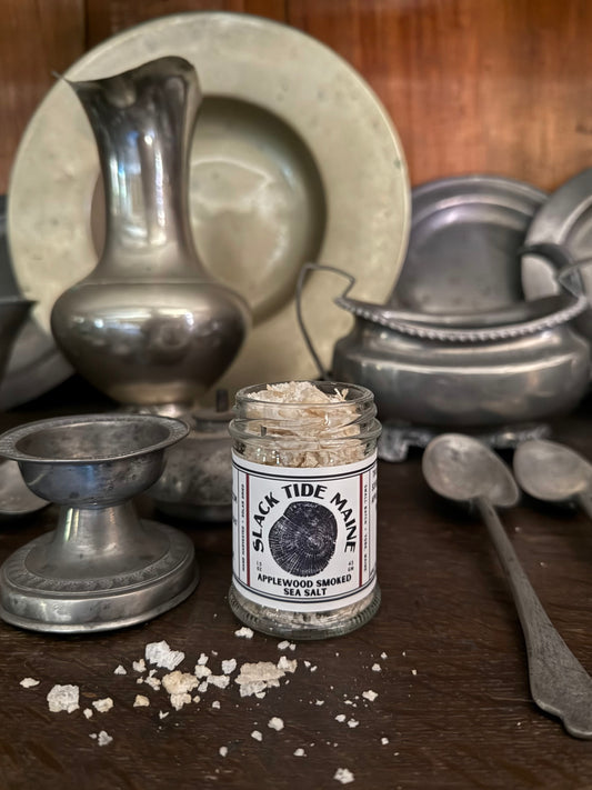 Old York Apple Wood Smoked Sea Salt - Slack Tide Sea Salt