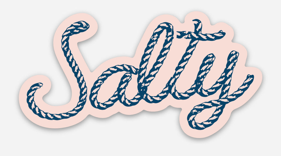Salty Mainer Sticker - Slack Tide Sea Salt