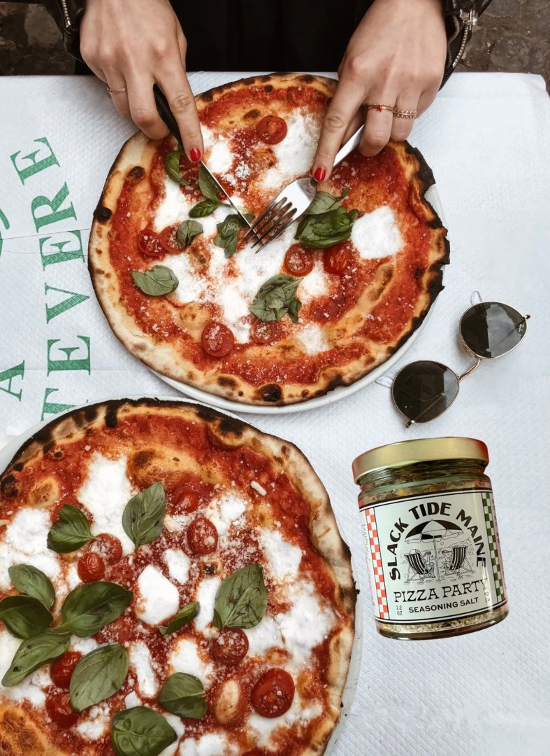 Pizza Party! Pizza Seasoning Sea Salt - Slack Tide Sea Salt