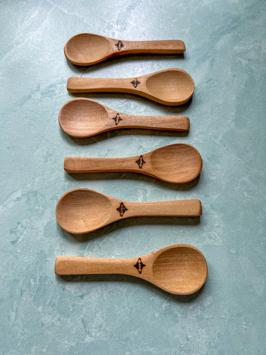 Wooden Salt Spoon - Slack Tide Sea Salt