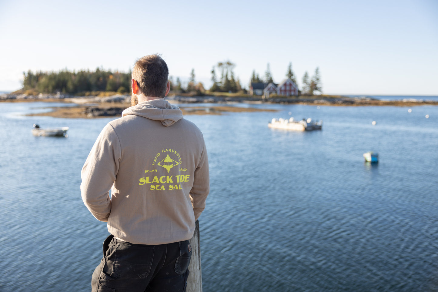 Salty Hoodie - Slack Tide Sea Salt