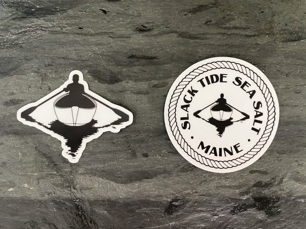 Slack Tide Stickers (3") - Slack Tide Sea Salt