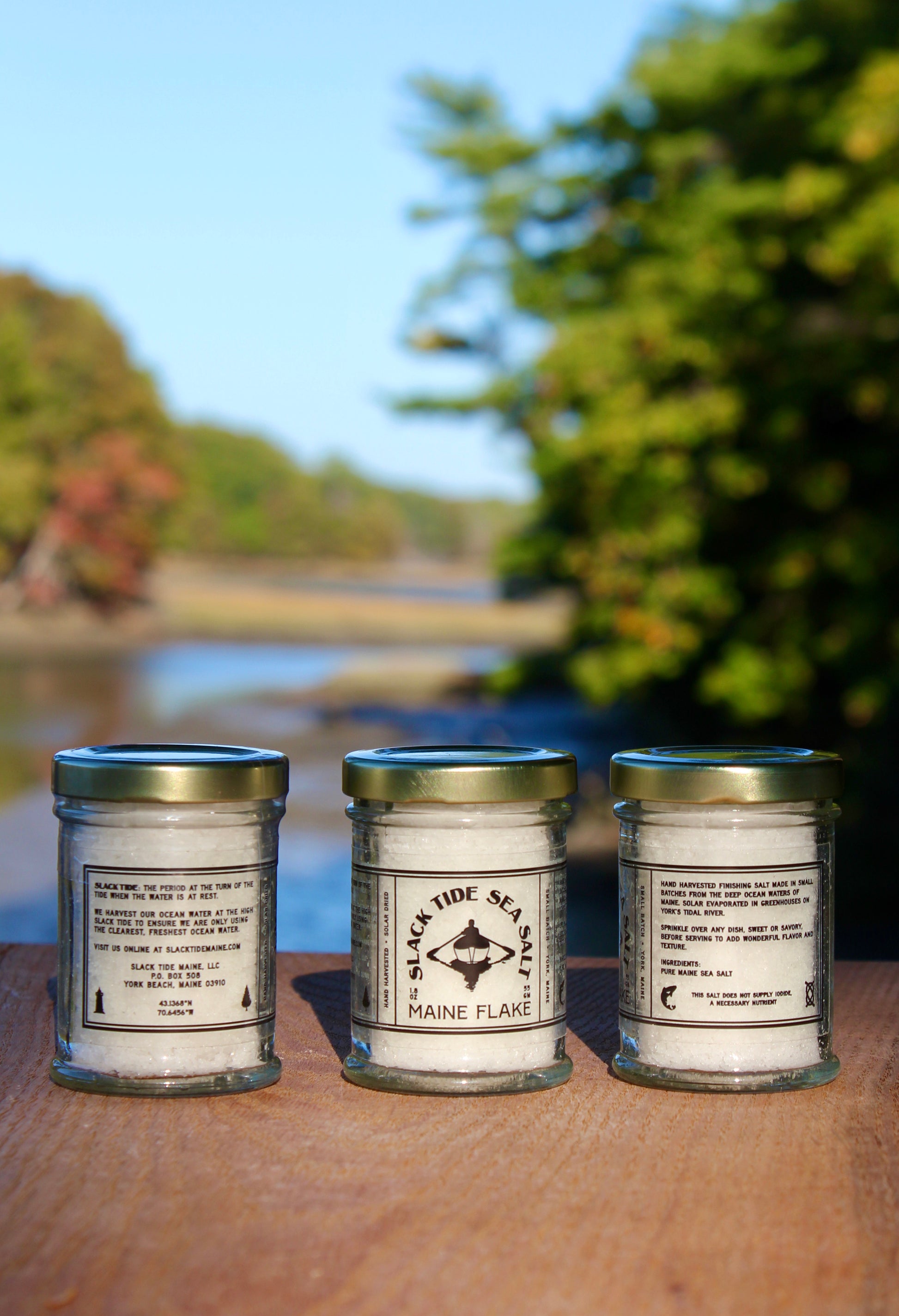 Maine Flake Finishing Sea Salt - Slack Tide Sea Salt