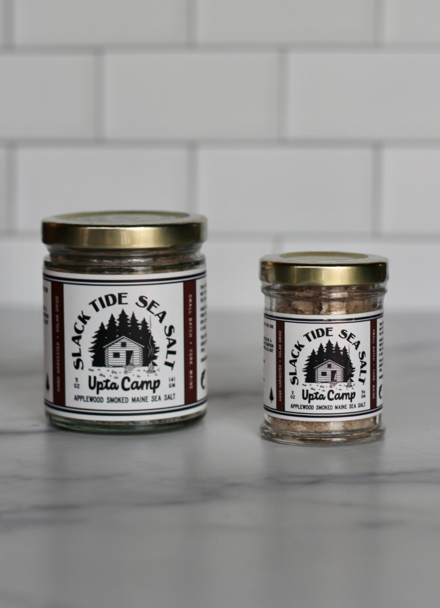 Upta Camp Applewood Smoked Sea Salt - Slack Tide Sea Salt