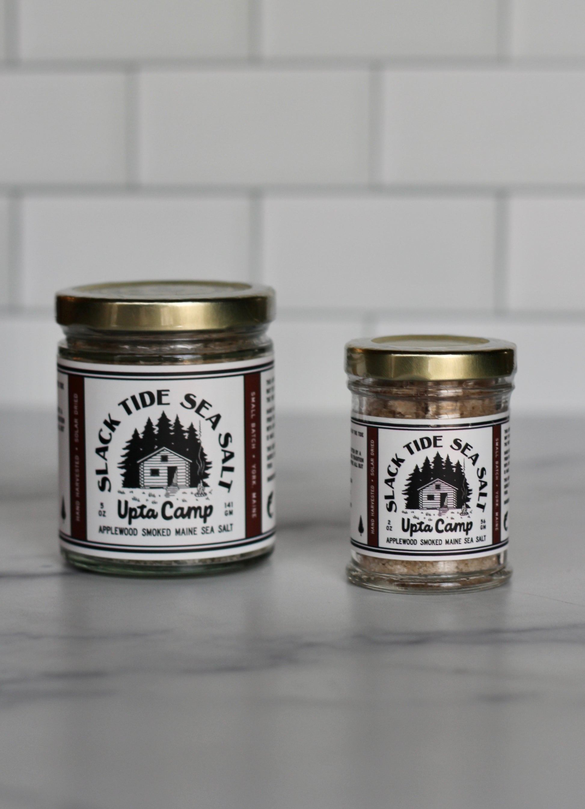 Upta Camp Applewood Smoked Sea Salt - Slack Tide Sea Salt