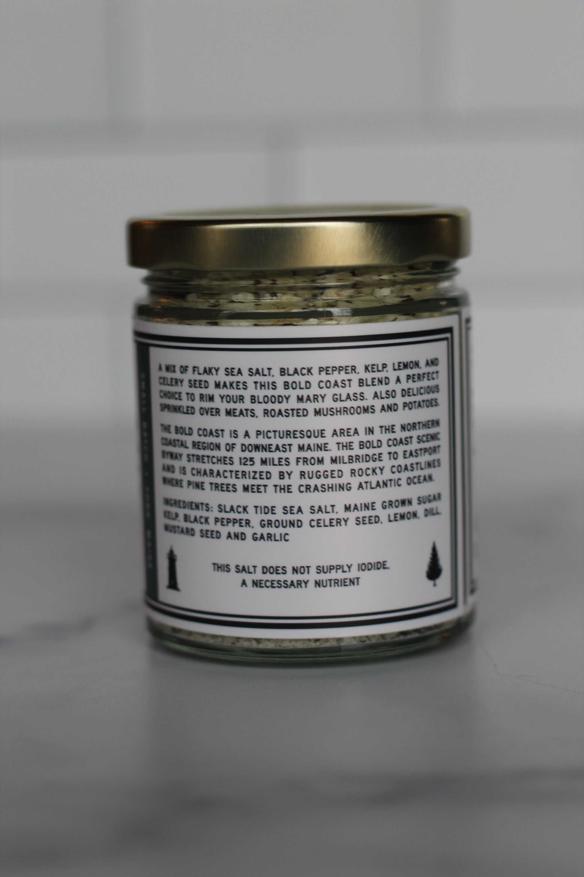 Bold Coast Blend Bloody Mary Sea Salt - Slack Tide Sea Salt
