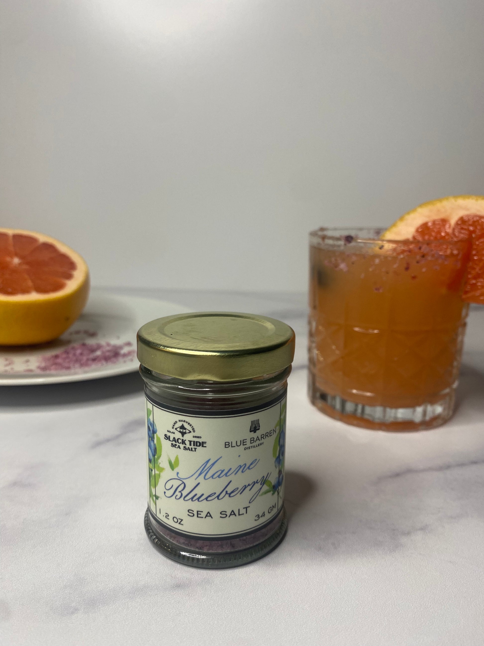 Maine Blueberry Sea Salt - Slack Tide Sea Salt