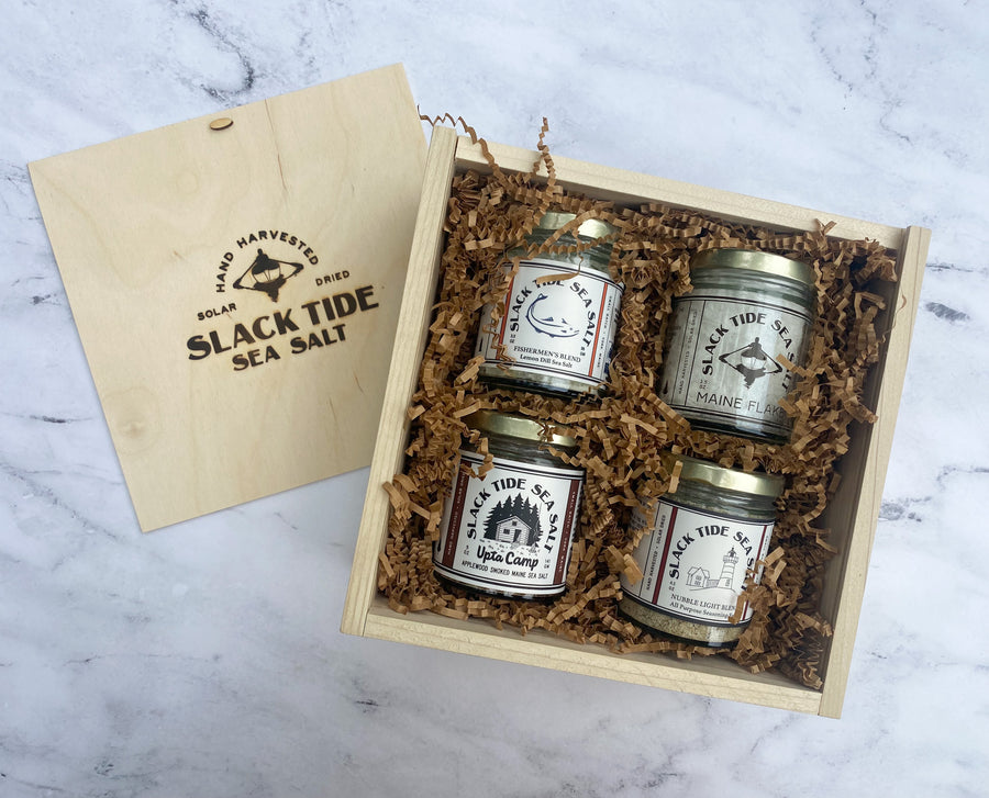 Deluxe Salt Collection Gift Box - Slack Tide Sea Salt