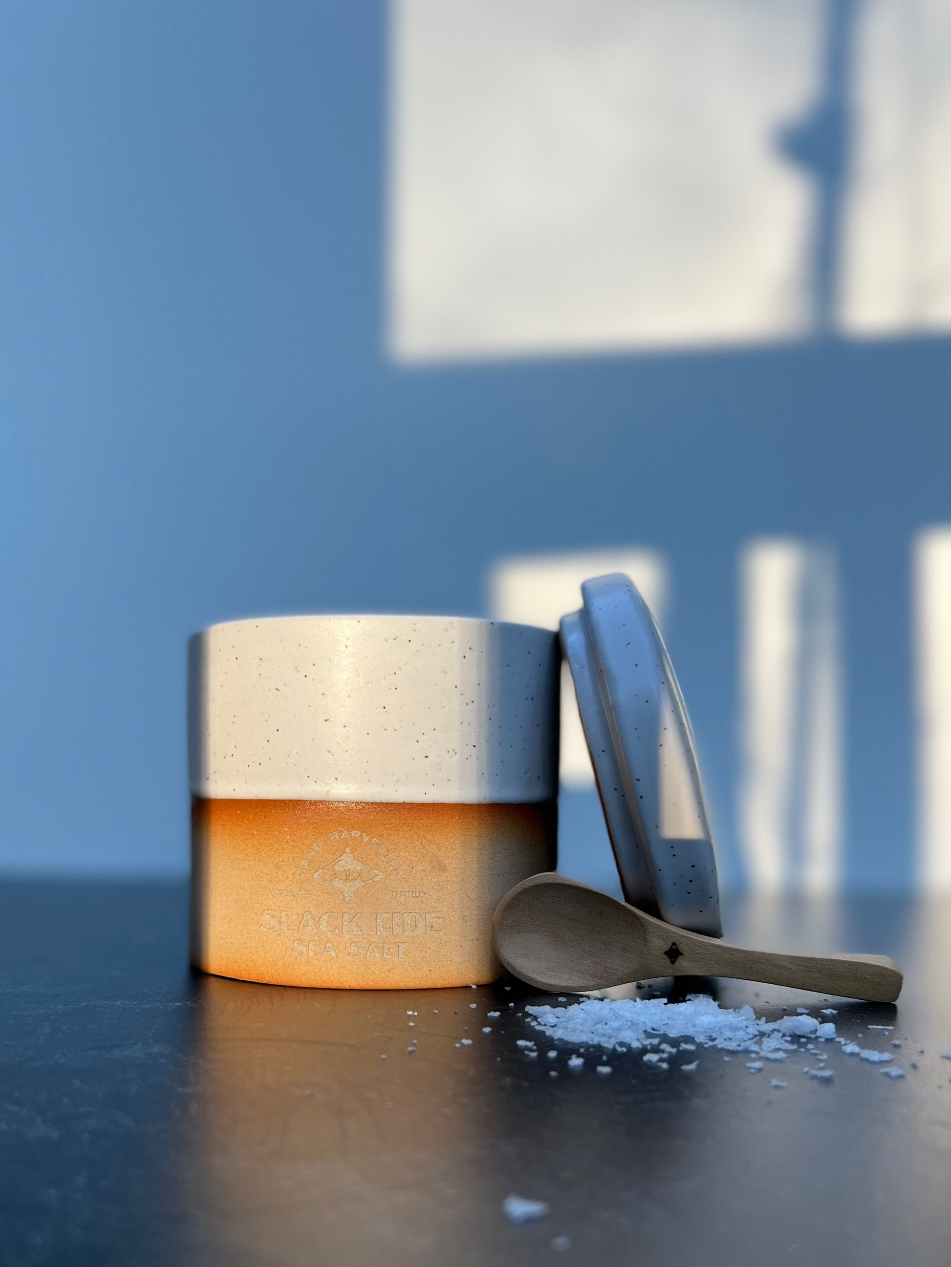 Ceramic salt cellar
