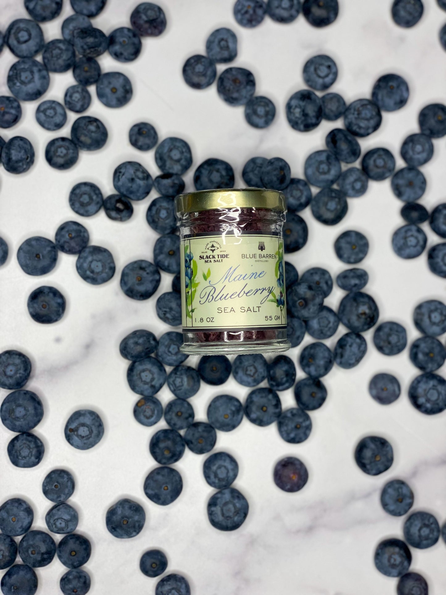 Maine Blueberry Sea Salt - Slack Tide Sea Salt