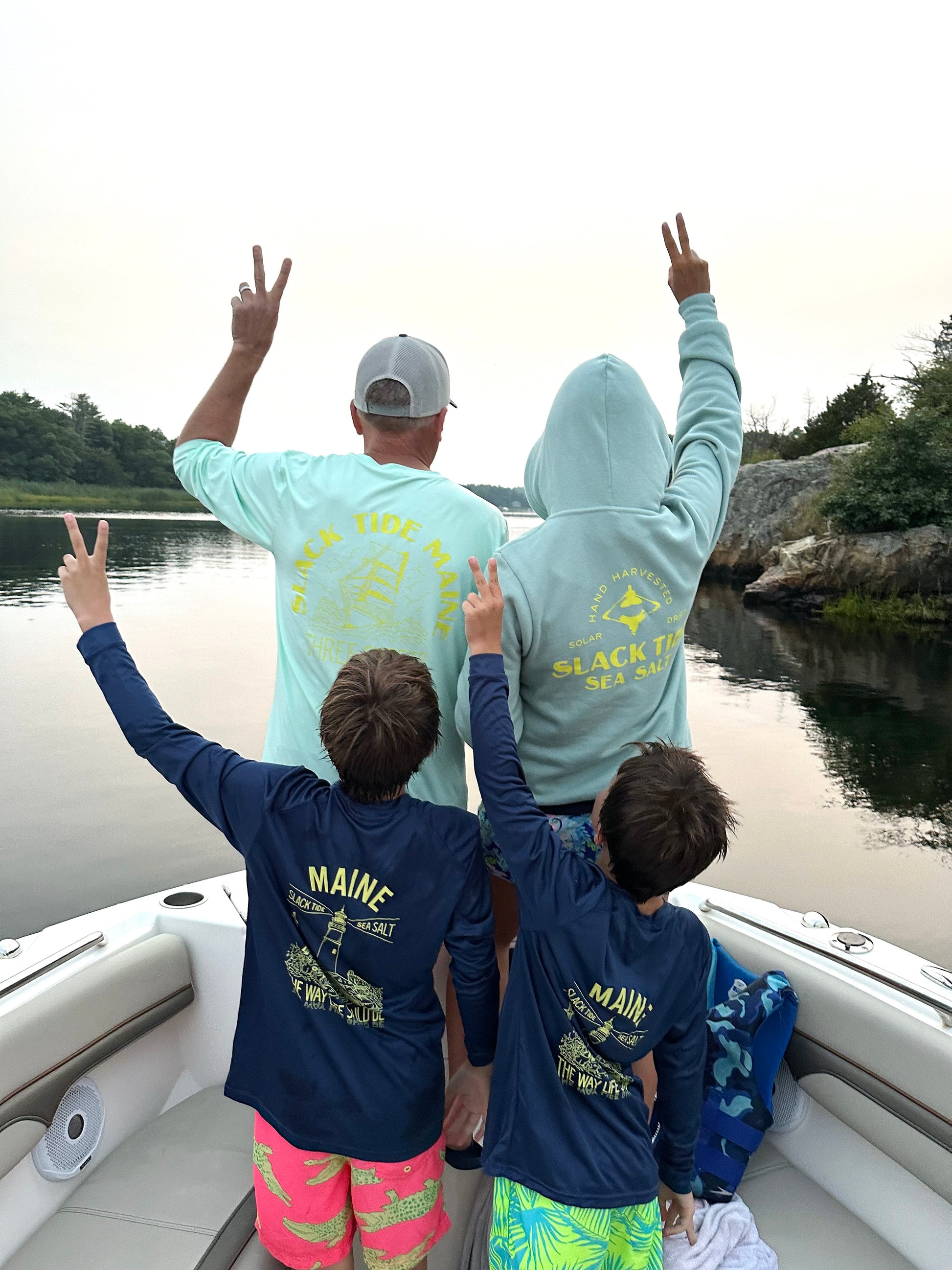 UPF 50 “Three Sheets” Sun Shirt - Slack Tide Sea Salt