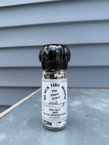 Maine Sea Salt Grinder “The Finest Grind” - Slack Tide Sea Salt