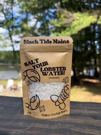 Maine Salt for cooking Lobsters