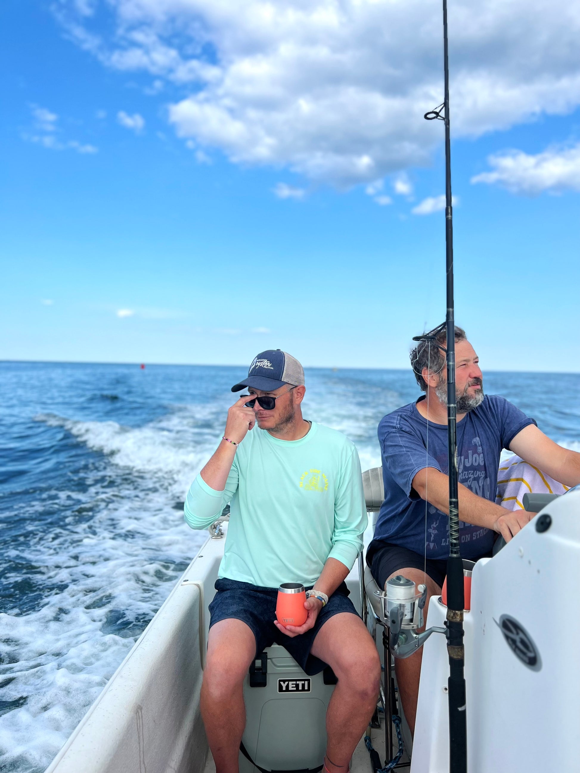 UPF 50 “Three Sheets” Sun Shirt - Slack Tide Sea Salt