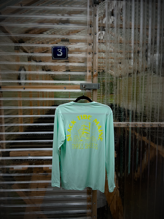UPF 50 “Three Sheets” Sun Shirt - Slack Tide Sea Salt