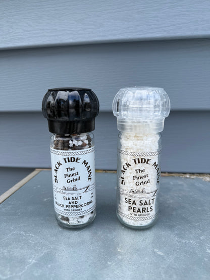 Maine Sea Salt Grinder “The Finest Grind” - Slack Tide Sea Salt
