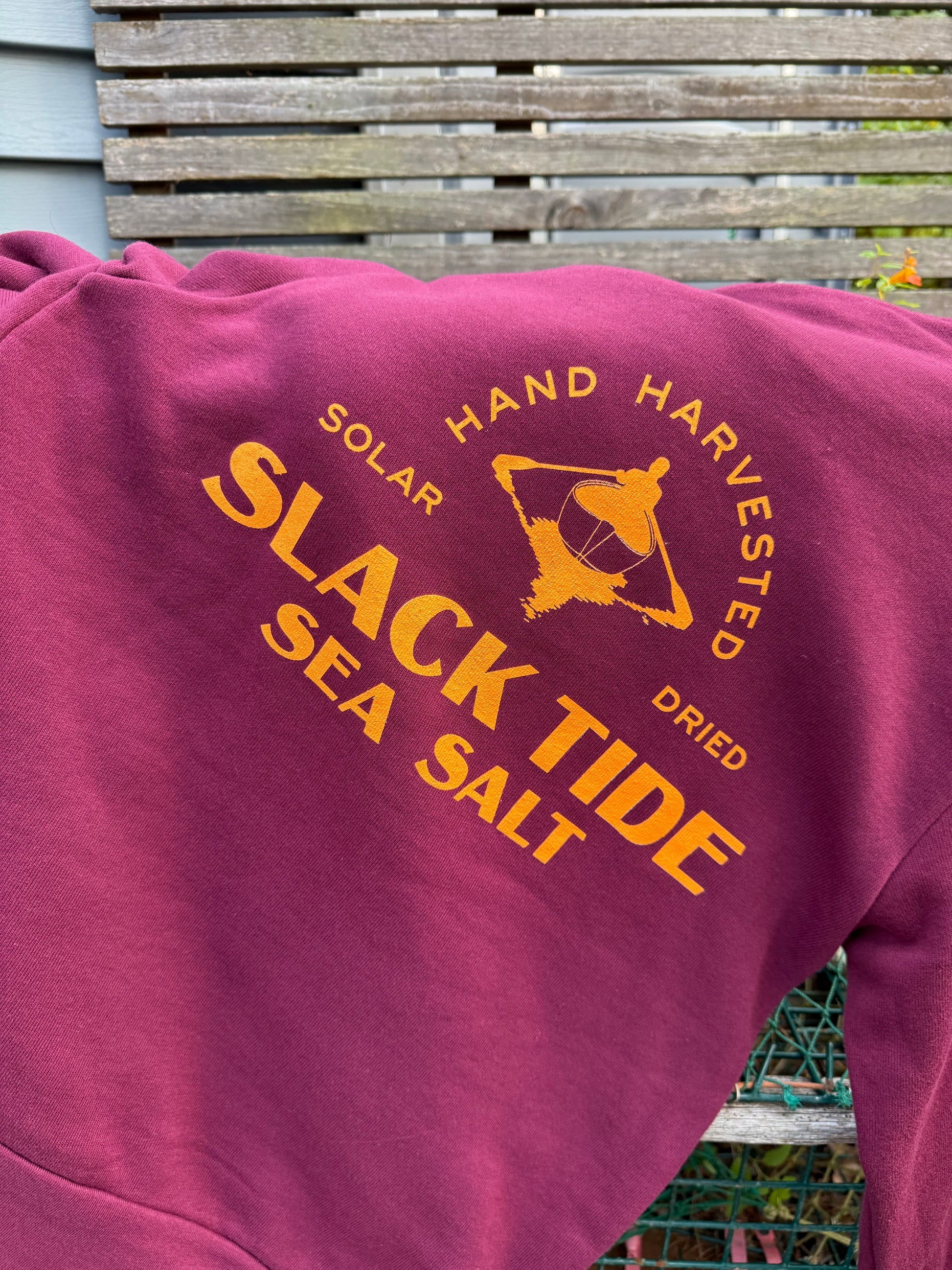 Salty Hooded Sweatshirt - Slack Tide Sea Salt