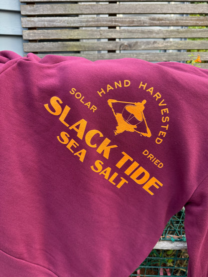 Salty Hooded Sweatshirt - Slack Tide Sea Salt