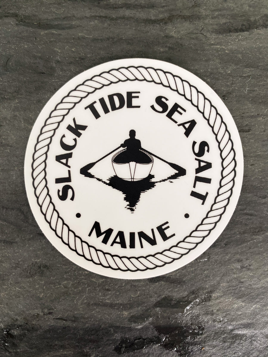 Slack Tide Stickers (3") - Slack Tide Sea Salt