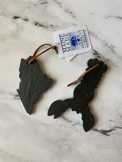 Maine Slate Ornament and Sea Salt Gift Box - Slack Tide Sea Salt