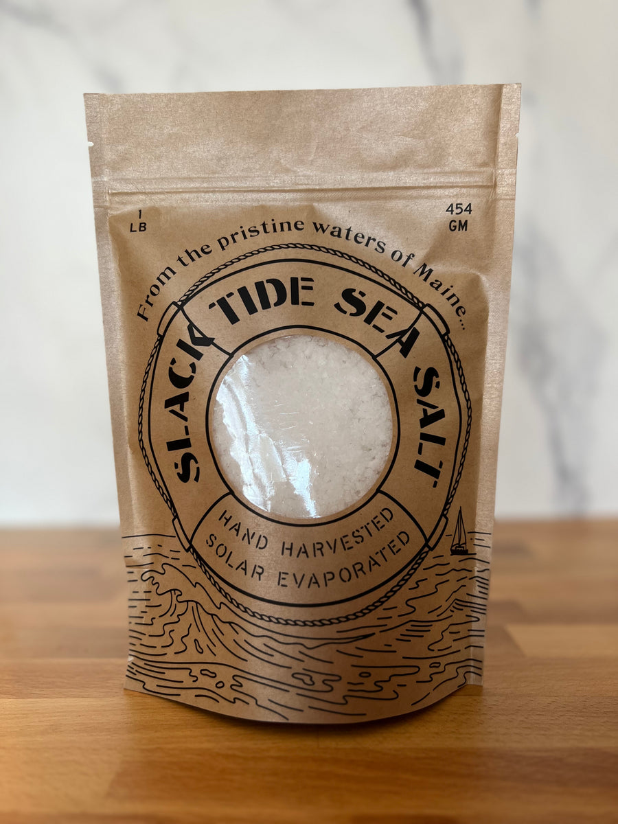Maine Flake Finishing Sea Salt Pouch - Slack Tide Sea Salt