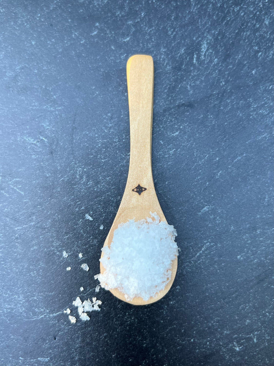Wooden Salt Spoon - Slack Tide Sea Salt